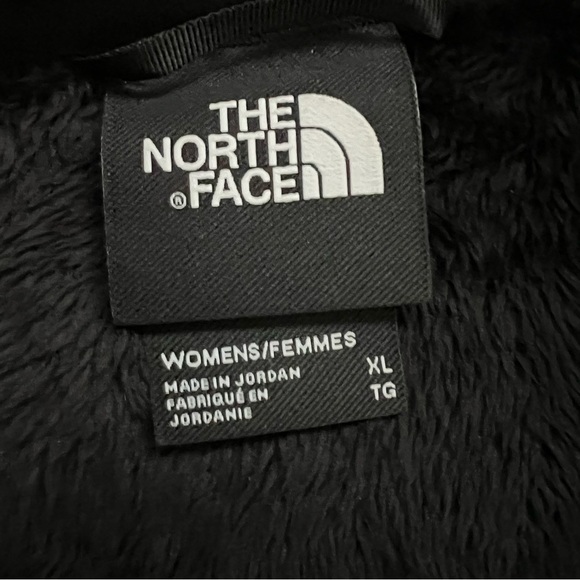 The North Face Osito 1/4 Zip Fleece Jacket Sweater Black Pullover Sz XL NF0A3XBC - Picture 11 of 16